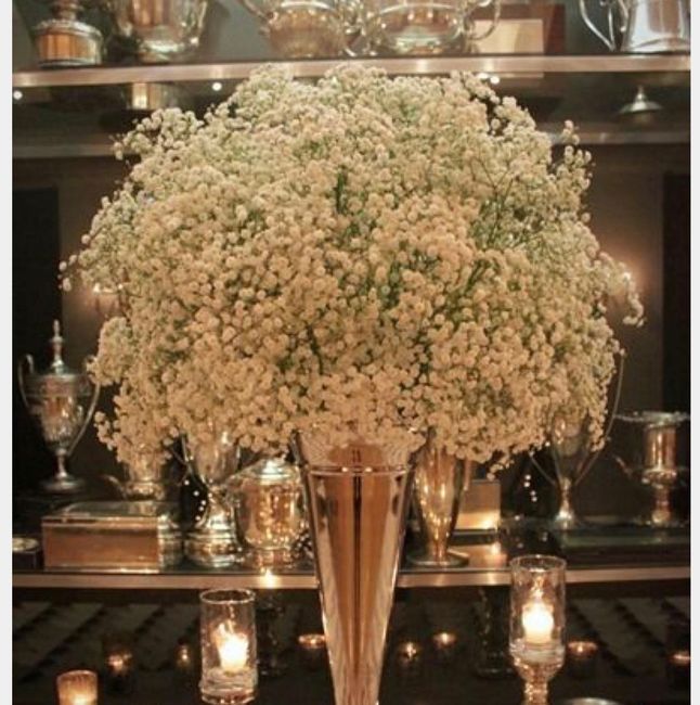 Help! Florist said beware of baby's breath for centerpieces! 7
