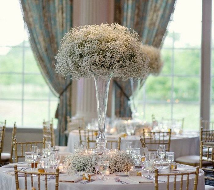 Help! Florist said beware of baby's breath for centerpieces! 8
