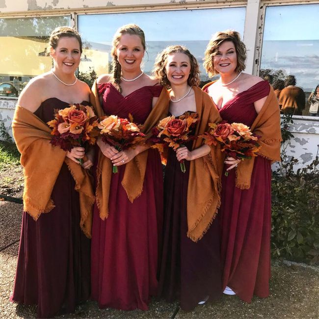 Bridesmaids in Different Colors? - 1