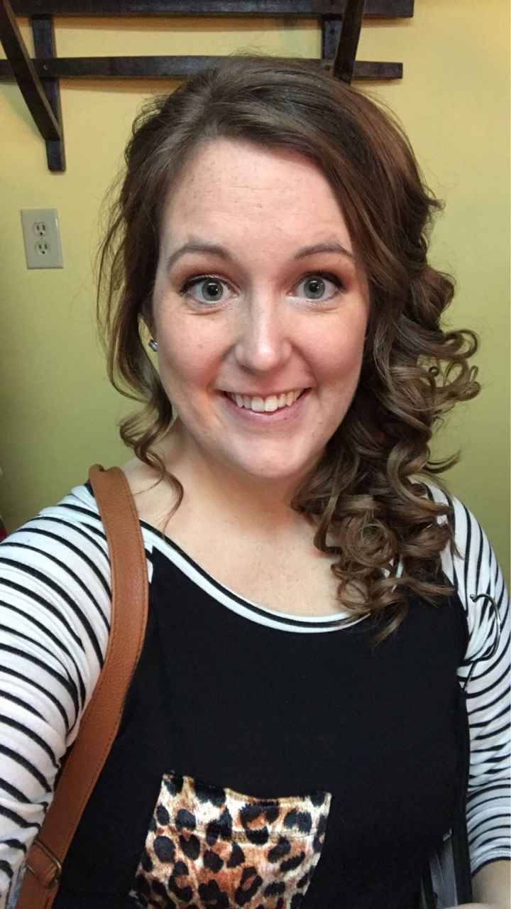 Wedding hair trial - 2