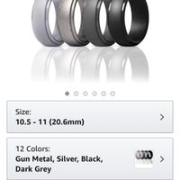 Sillicon wedding bands - 1