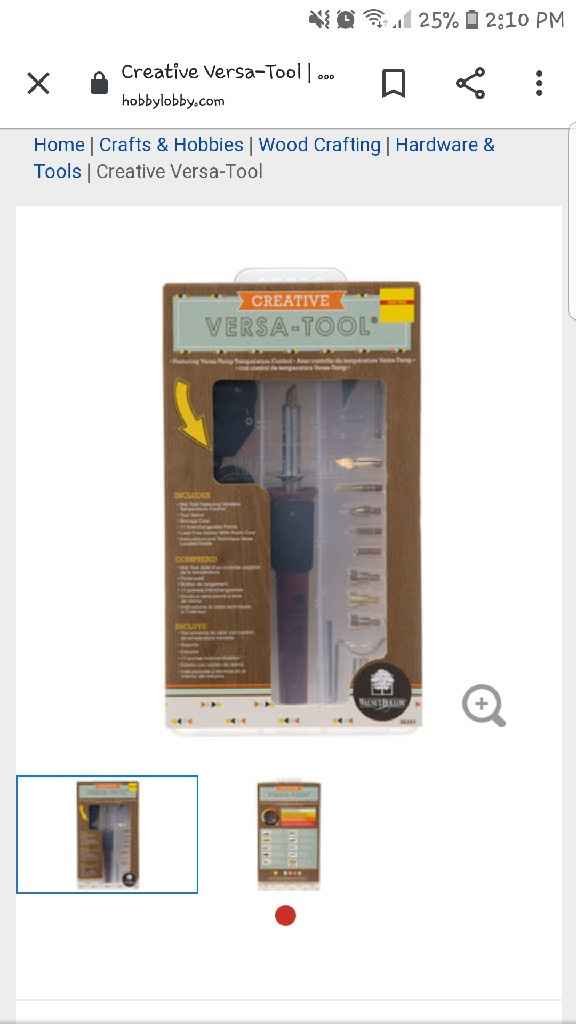 Wood burning kit - 1