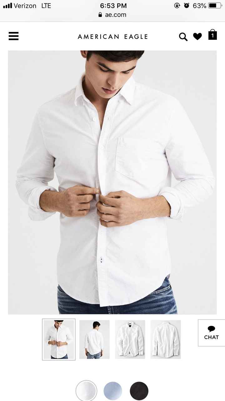 Men’s White Dress Shirts! - 1