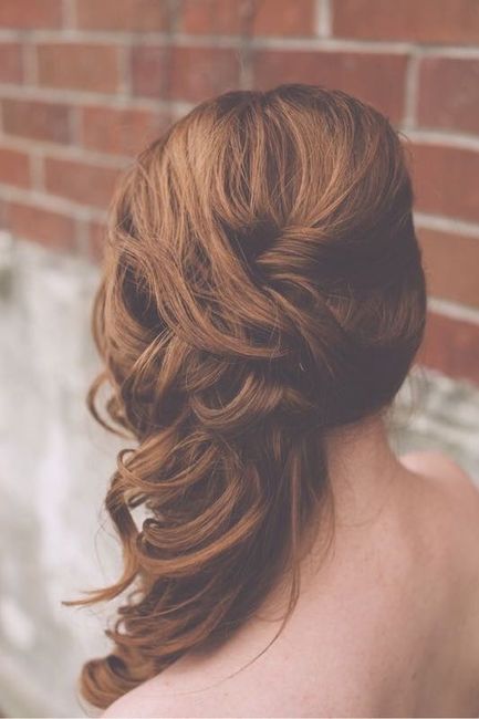 Any advice on hair half up vs down?
