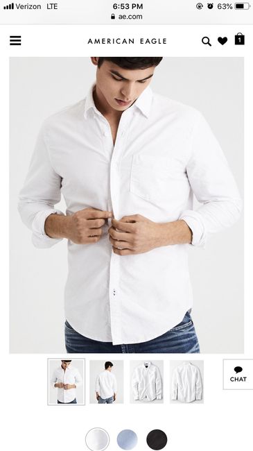 Men’s White Dress Shirts! - 1