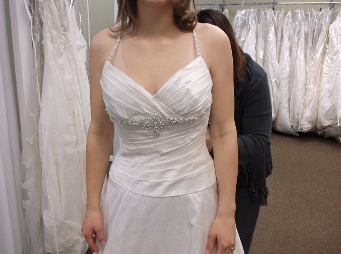 What to wear under dress for large-chested women.