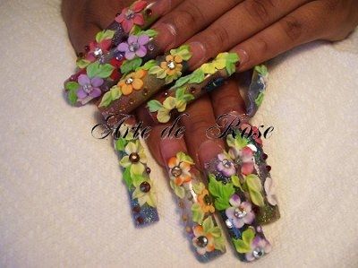 I googled "wedding nails" to get ideas and this is what I found...