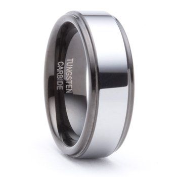 Tungsten wedding band