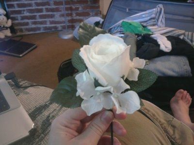 flowerd for the parents and guys