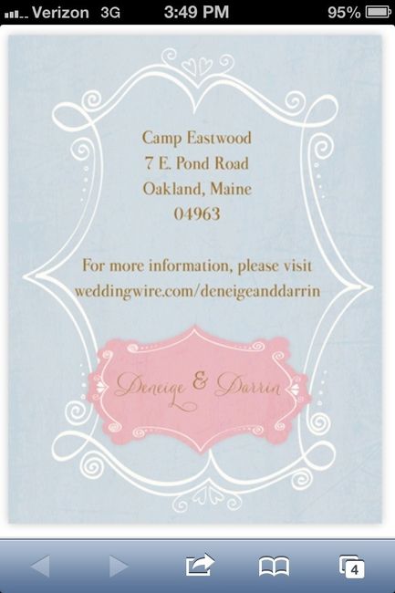 My Save the Dates are ready!