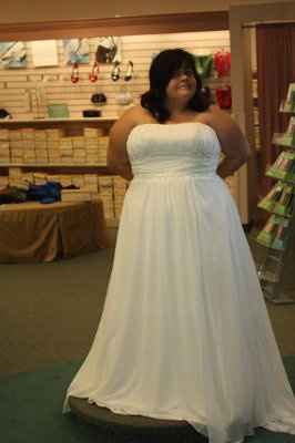 went dress hunting today