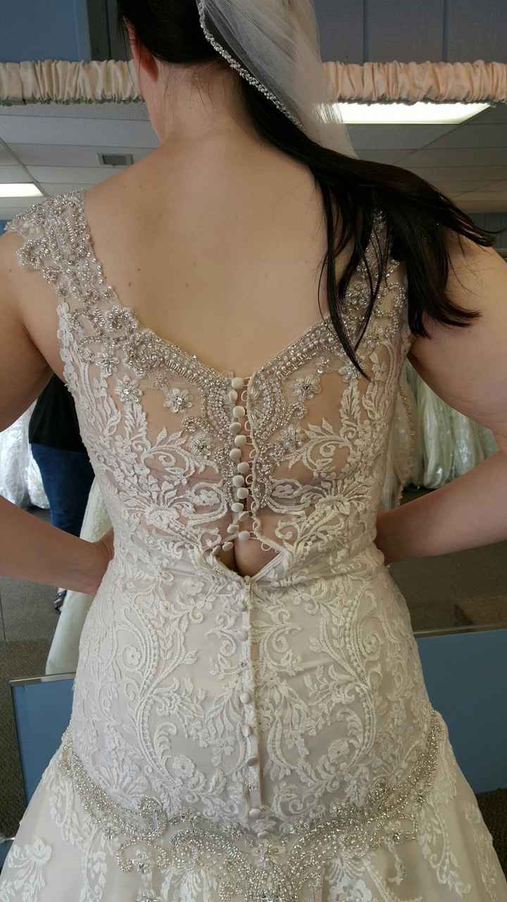 What's your favorite part of your wedding dress / suit?