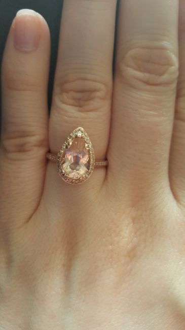 Let's see those beautiful rings!