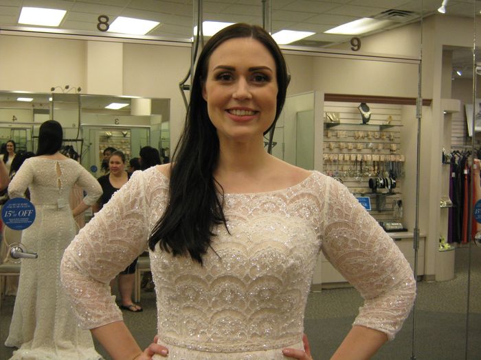 Almost yes to the dress