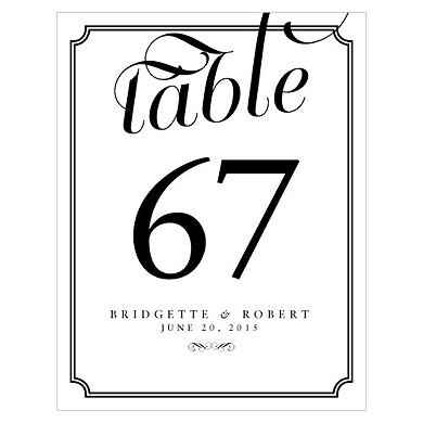 DIY Table Numbers are on the way, Show me yours!