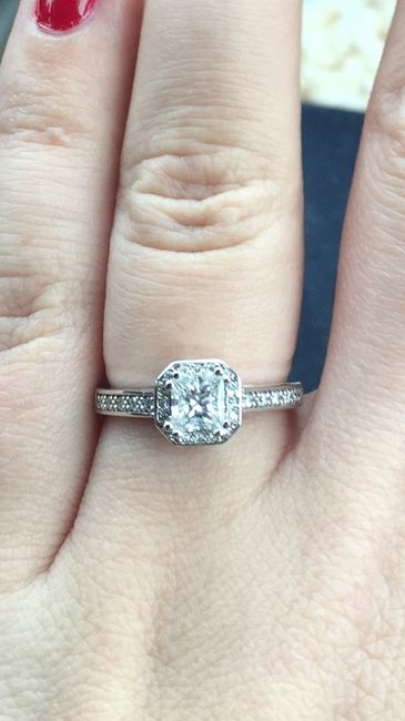 SPINOFF: Does anyone have a small engagement ring? And...