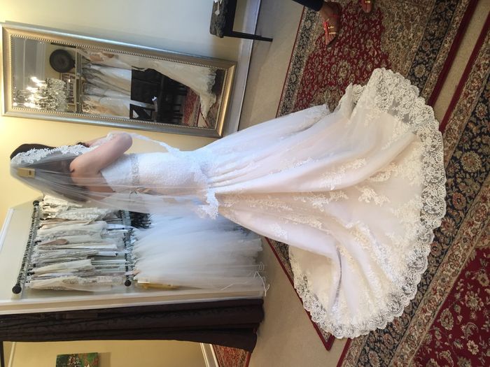 Wedding Dress is here-Need Advice