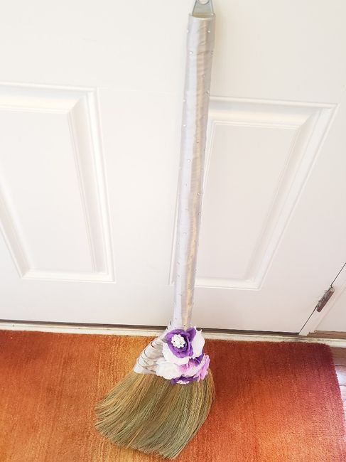 diy Day boquets, boutonnieres, and broom oh my! - 2