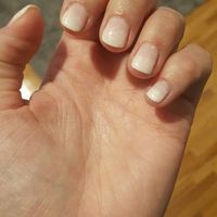 I did it! Ombre French tip nails