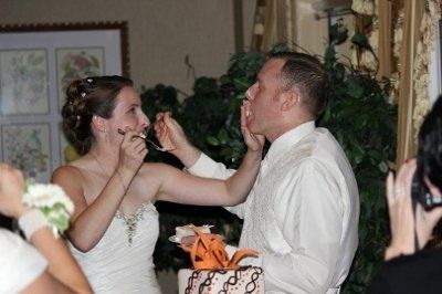 To the already married....Cake in the face?