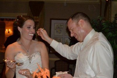 To the already married....Cake in the face?