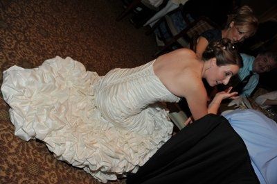 Show off your dress's ladies.