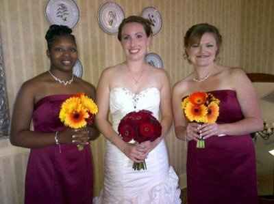 Wedding is done, back to the real world but here are some pictures of our wedding day