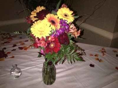 Color scheme for an autumn "themed" wedding?