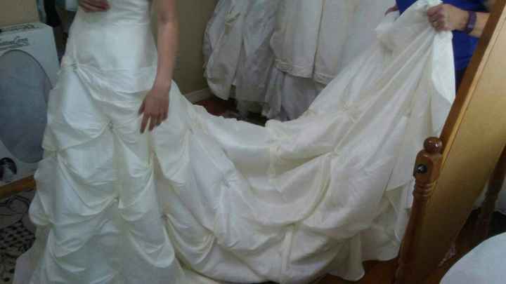 I said 'maybe' to the dress!