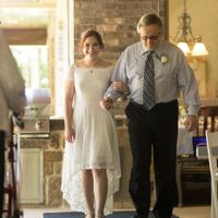 Forgot my bouquet walking down the aisle - 1