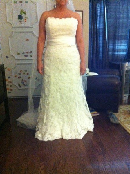 What do you think?!? Me IN my dress!!!  **pics**
