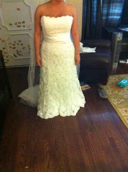 What do you think?!? Me IN my dress!!!  **pics**