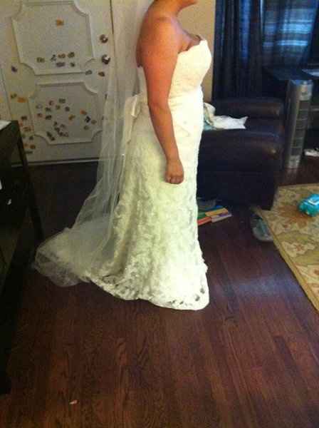 What do you think?!? Me IN my dress!!!  **pics**