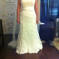 What do you think?!? Me IN my dress!!!  **pics**