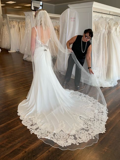 Who's going wedding dress shopping with you? 2