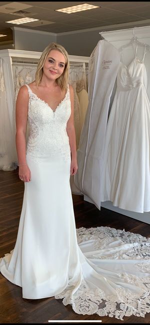 How did you know your dress is the one ? - 1
