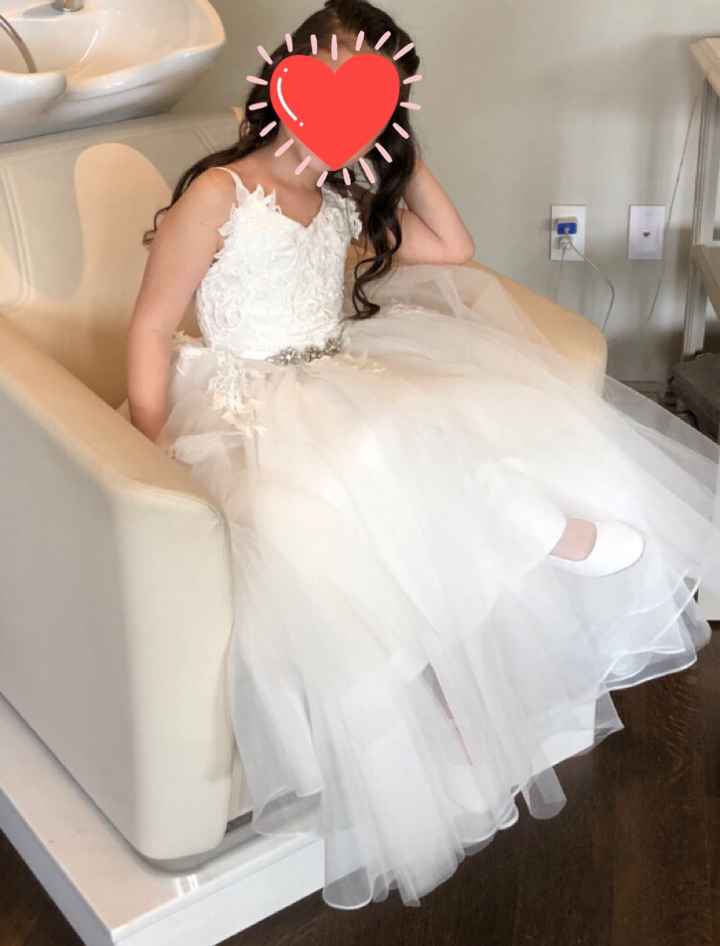 Flower girl dress - 1