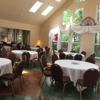 inside for the reception