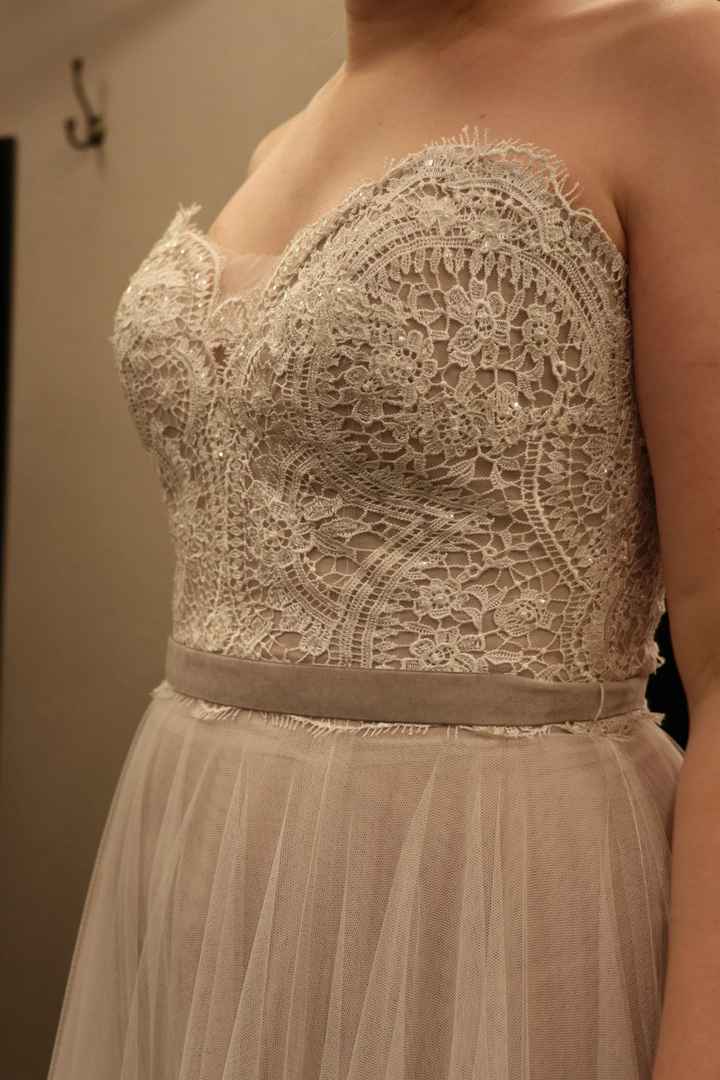 david's bridal beige bridesmaid dresses Vintage Lace Mother of the Bride Dress - Off Shoulder Design - Antique Gold