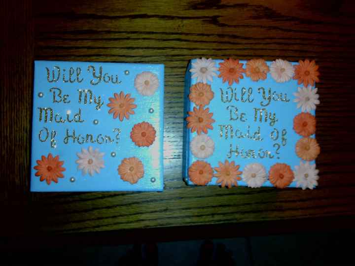 ~WILL YOU BE MY BRIDESMAID?~ ideas for boxes