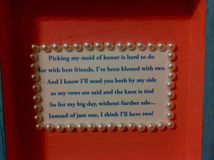 ~WILL YOU BE MY BRIDESMAID?~ ideas for boxes