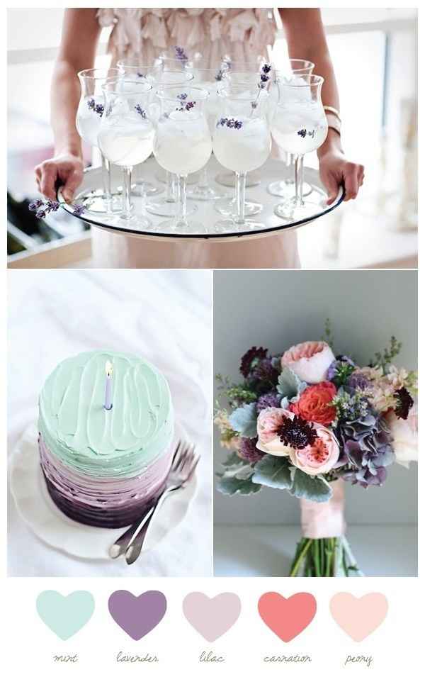Mint Green or Lanvender for bridesmaid dresses