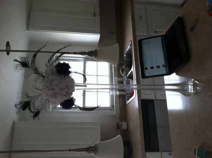 new to forum, need advice on centerpieces pics attached!