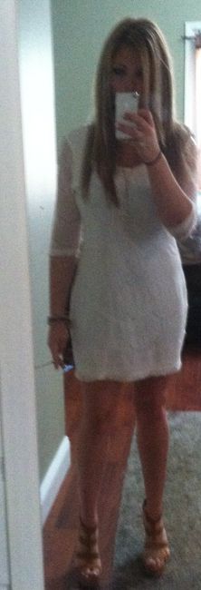 bridal shower today, which dress?