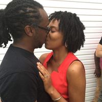 Newly Engaged couple