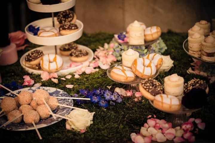 The dessert table that I never got to see