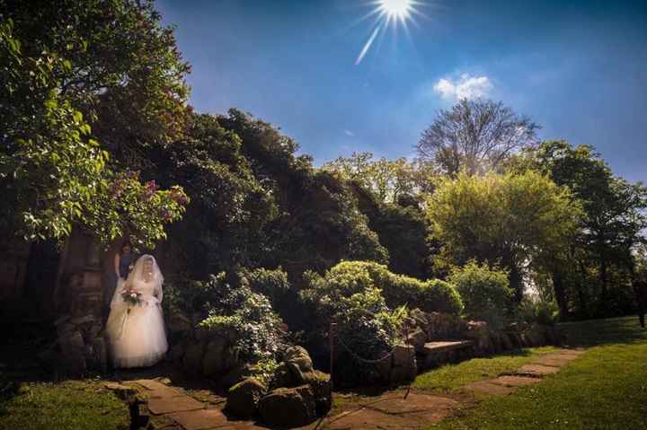 I was running late and literally ran to the castle park and out of a side door to save time, luckily