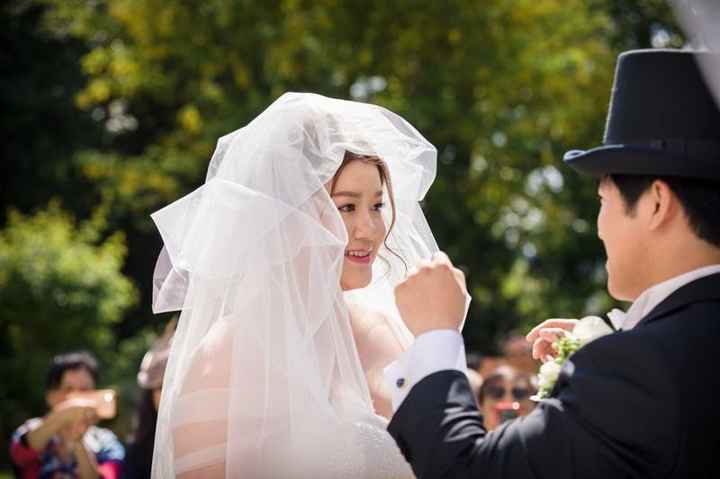 our first look was at the ceremony