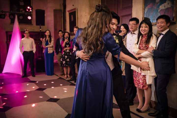 First dance was not our best performance at all, but it was a lot of fun