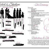 day of timelines and wedding programs